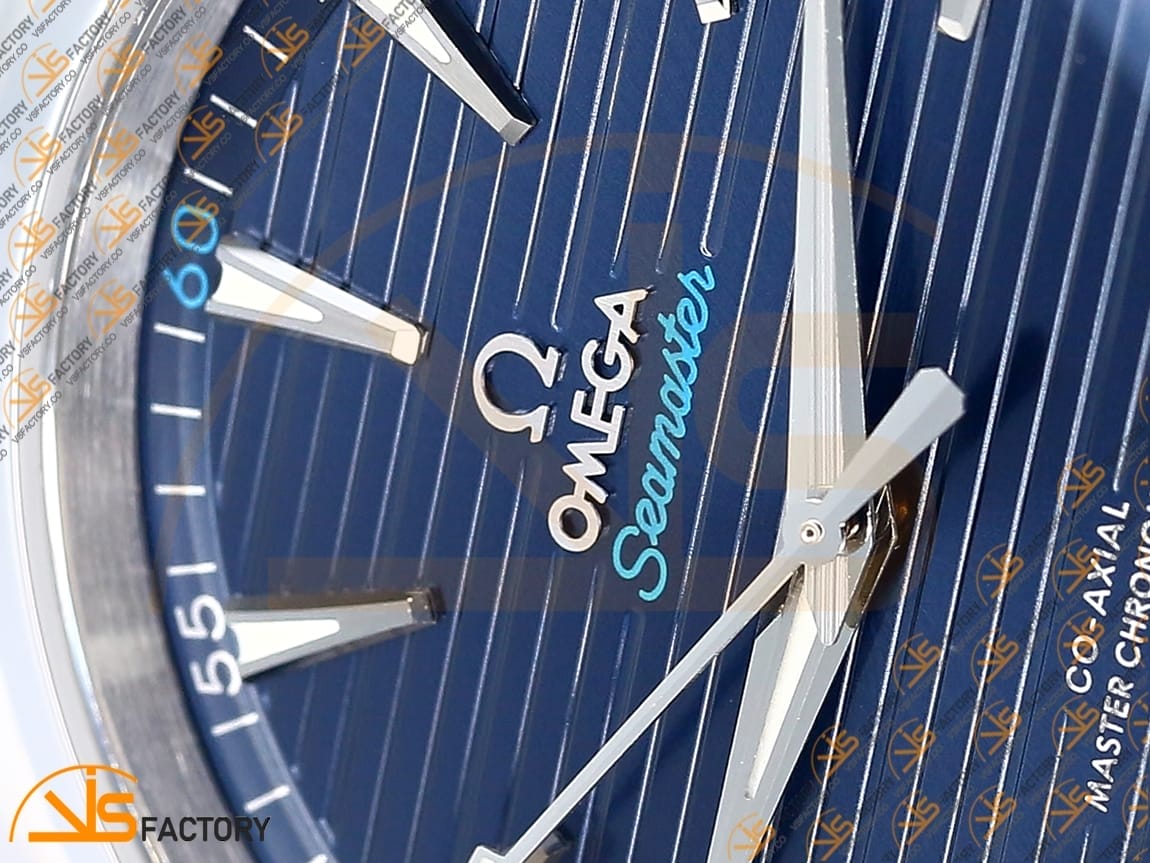 VSFactory (VSF) Omega Aqua Terra 150M Deep Blue Dial Steel A8900 Movement - 图片 7