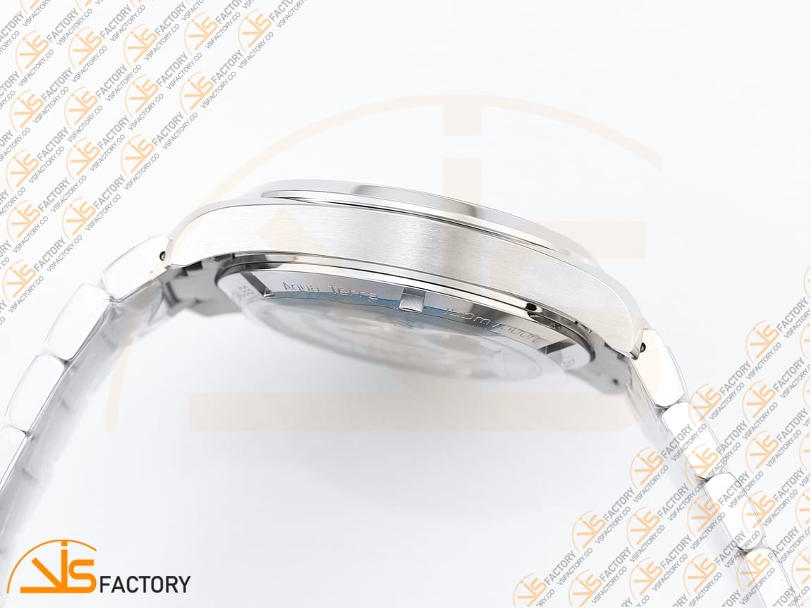 VSFactory (VSF) Omega Aqua Terra 150M Silver Wave Textured Dial YG Hand Steel A8500 Movement - 图片 10
