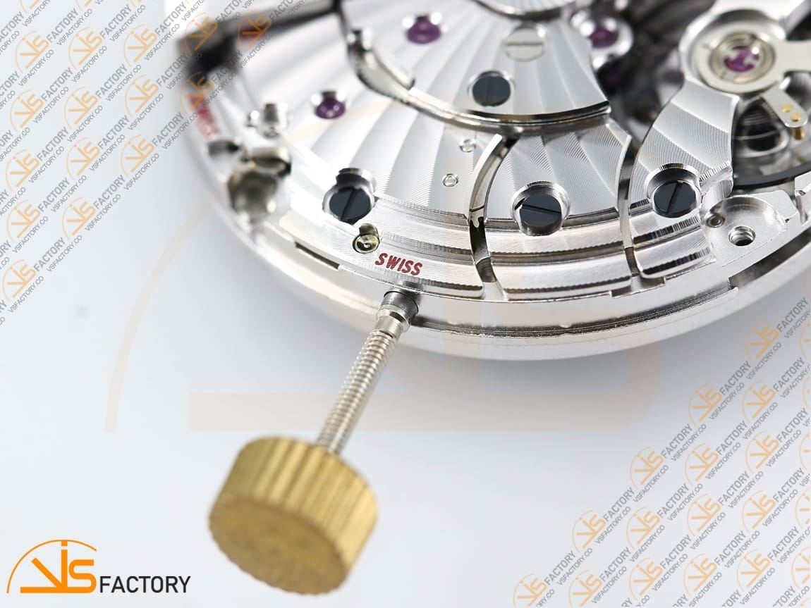 VSFactory (VSF) Omega Aqua Terra 150M White Dial Orange Hand Steel A8900 Movement - 图片 18