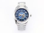 VSFactory (VSF) Omega Aqua Terra Worldtimer Blue Dial Steel A8938 Movement