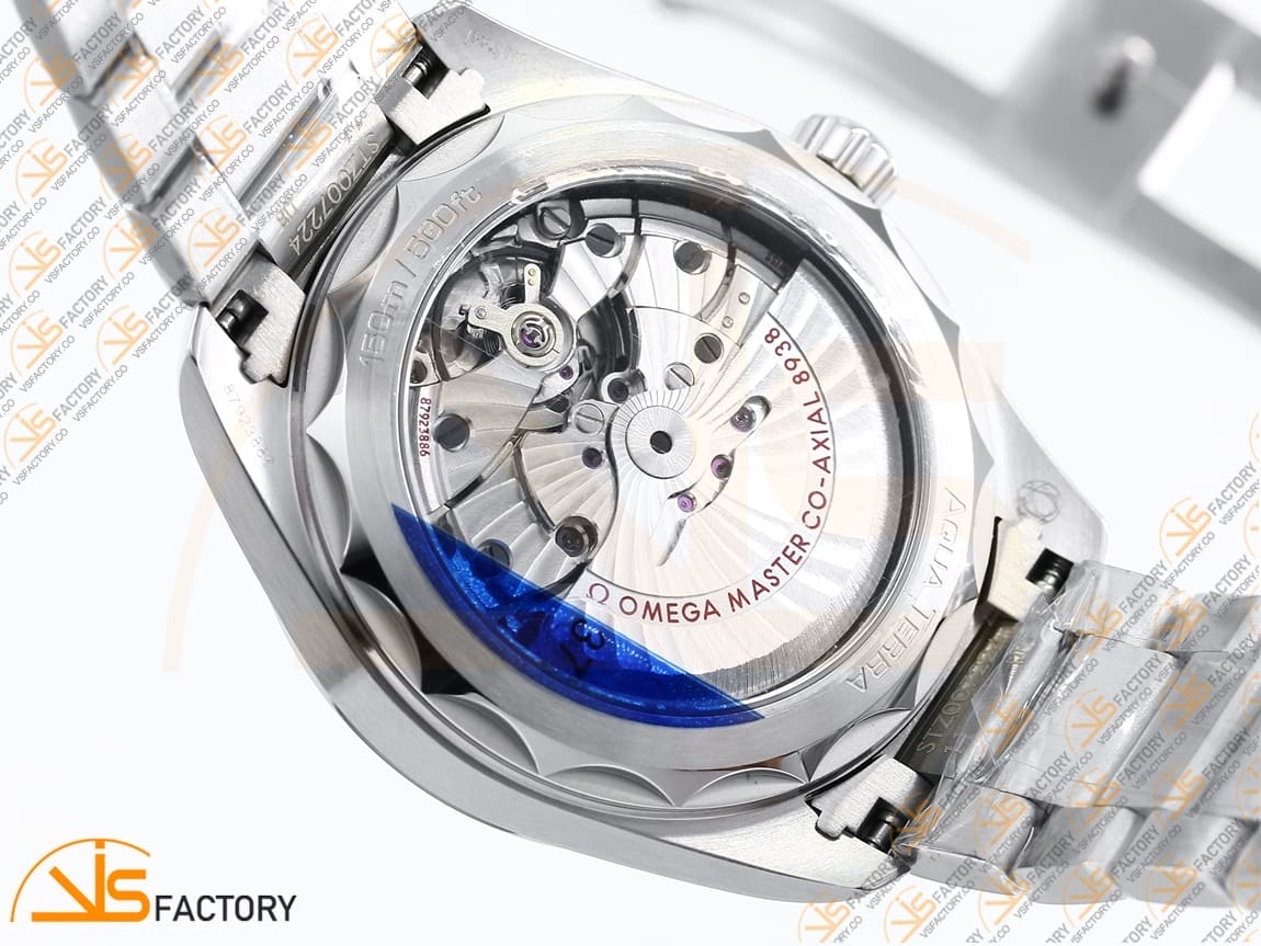 VSFactory (VSF) Omega Aqua Terra Worldtimer Blue Dial Steel A8938 Movement - 图片 12