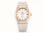 VSFactory (VSF) Omega Constellation  38mm White Dial SS/RG Asia 8500 Movement