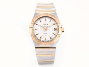 VSFactory (VSF) Omega Constellation  38mm White Dial SS/RG Asia 8500 Movement