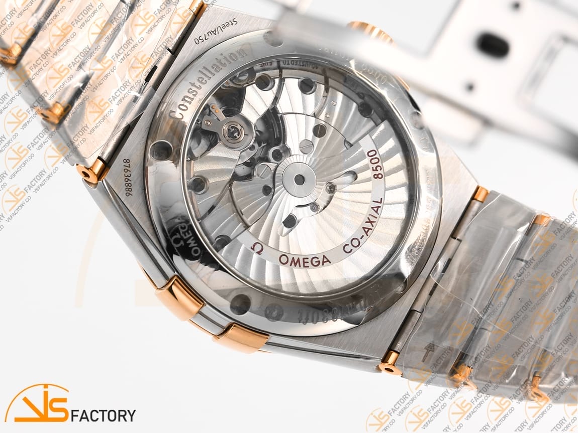 VSFactory (VSF) Omega Constellation 38mm White Dial SS/RG Asia 8500 Movement - 图片 11
