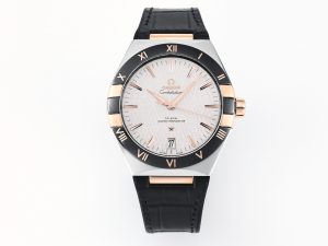 VSFactory (VSF) Omega Constellation Black Ceramic White Dial SSRG Black Rubber A8900 Movement