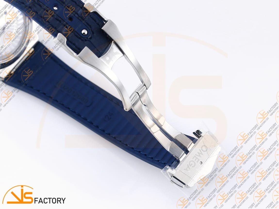 VSFactory (VSF) Omega Constellation Blue Ceramic White Dial SS Blue Rubber A8900 Movement - 图片 13