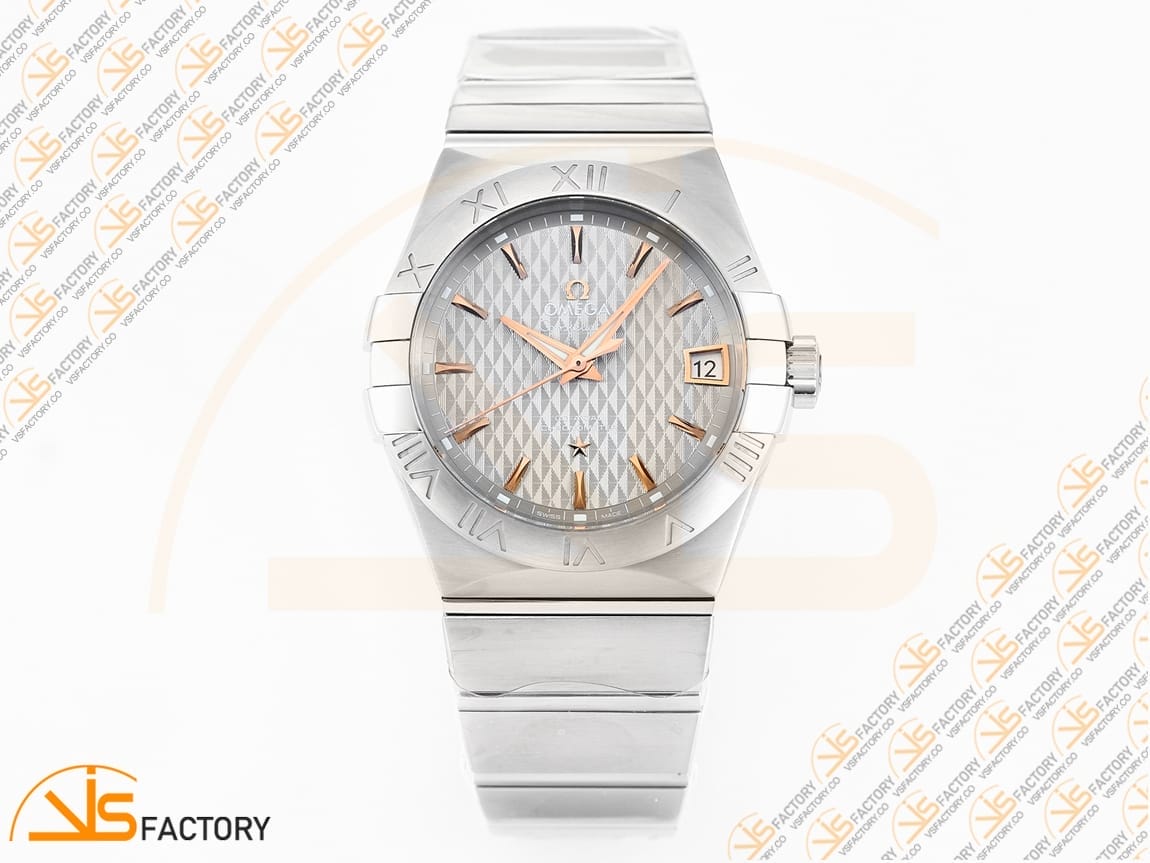 VSFactory (VSF) Omega Constellation Co-Axial 38mm Silver Dial Steel Asia 8500 Movement - 图片 3