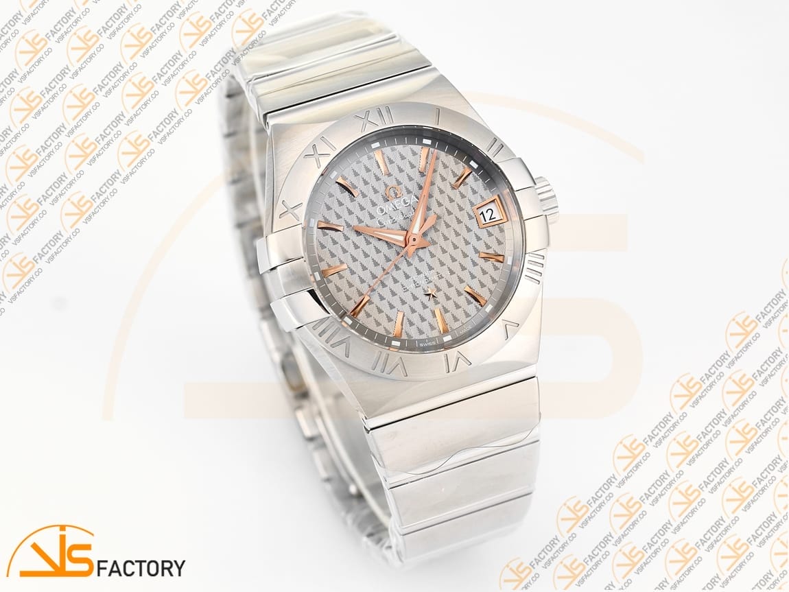 VSFactory (VSF) Omega Constellation Co-Axial 38mm Silver Dial Steel Asia 8500 Movement - 图片 5