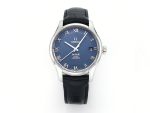 VSFactory (VSF) Omega De Ville Hour Vision 41mm Blue Dial Roman Markers Steel A8500 Movement