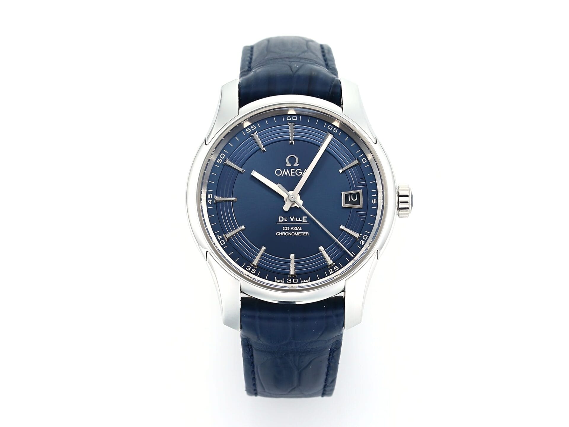 VSFactory (VSF) Omega De Ville Hour Vision 41mm Blue Dial Steel A8900 Movement