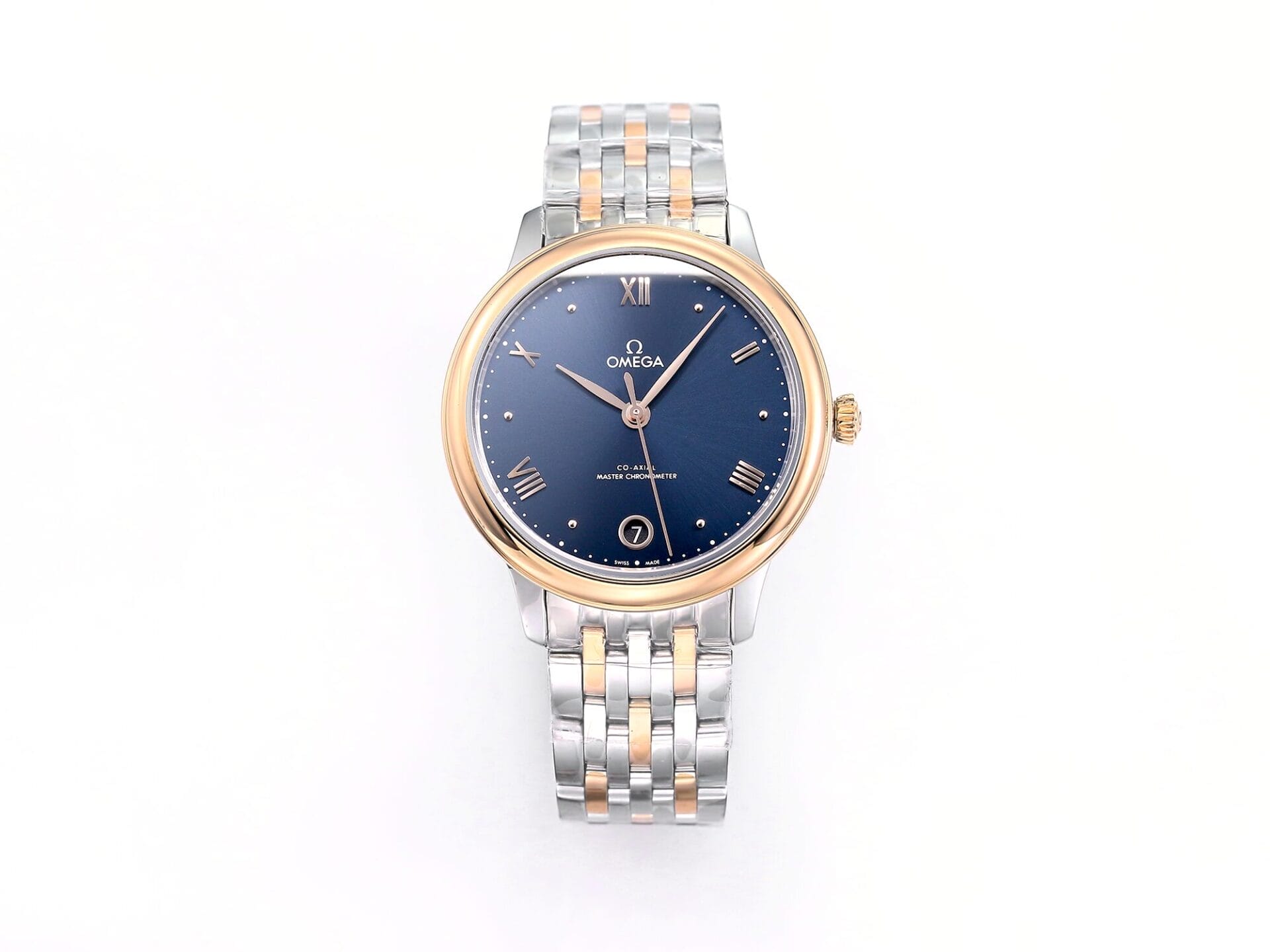 VSFactory (VSF) Omega De Ville Prestige 34mm Blue Dial SS RG A8800 Movement