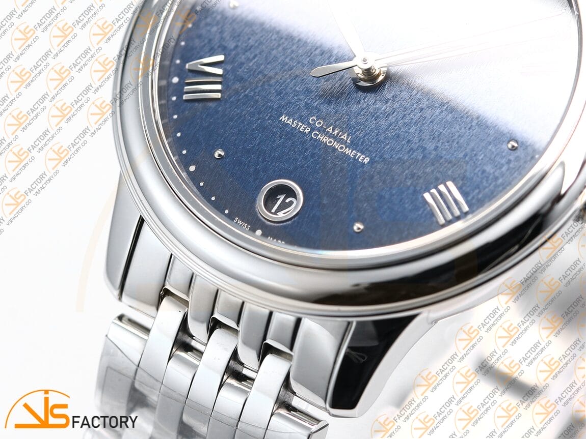 VSFactory (VSF) Omega De Ville Prestige 34mm Pearl Blue Dial Steel A8800 Movement - 图片 6