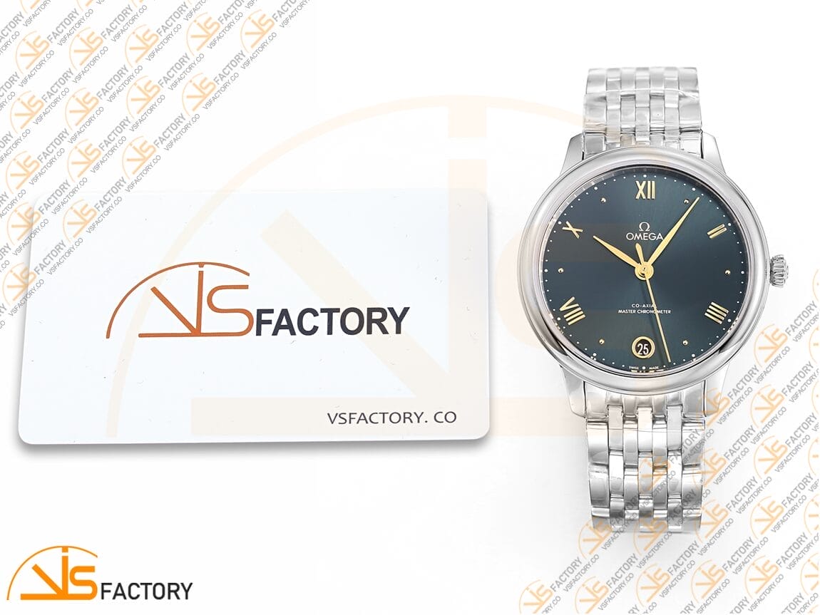 VSFactory (VSF) Omega De Ville Prestige 34mm Pine Green Dial Steel A8800 Movement - 图片 2