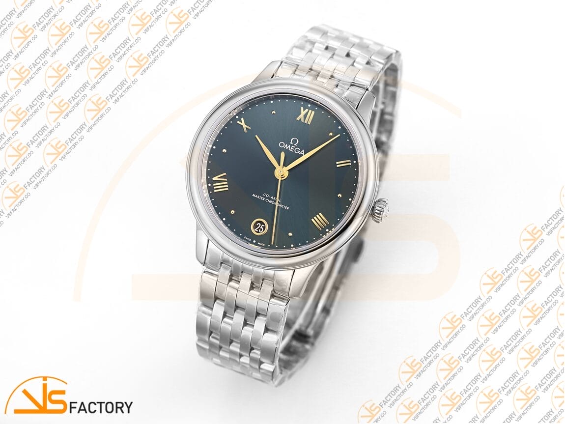 VSFactory (VSF) Omega De Ville Prestige 34mm Pine Green Dial Steel A8800 Movement - 图片 4
