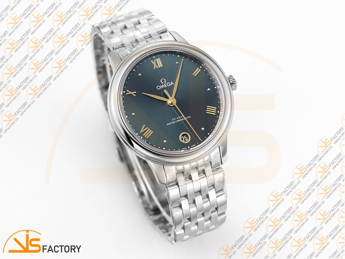 VSFactory (VSF) Omega De Ville Prestige 34mm Pine Green Dial Steel A8800 Movement - 图片 5