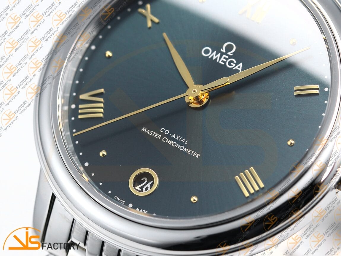 VSFactory (VSF) Omega De Ville Prestige 34mm Pine Green Dial Steel A8800 Movement - 图片 8