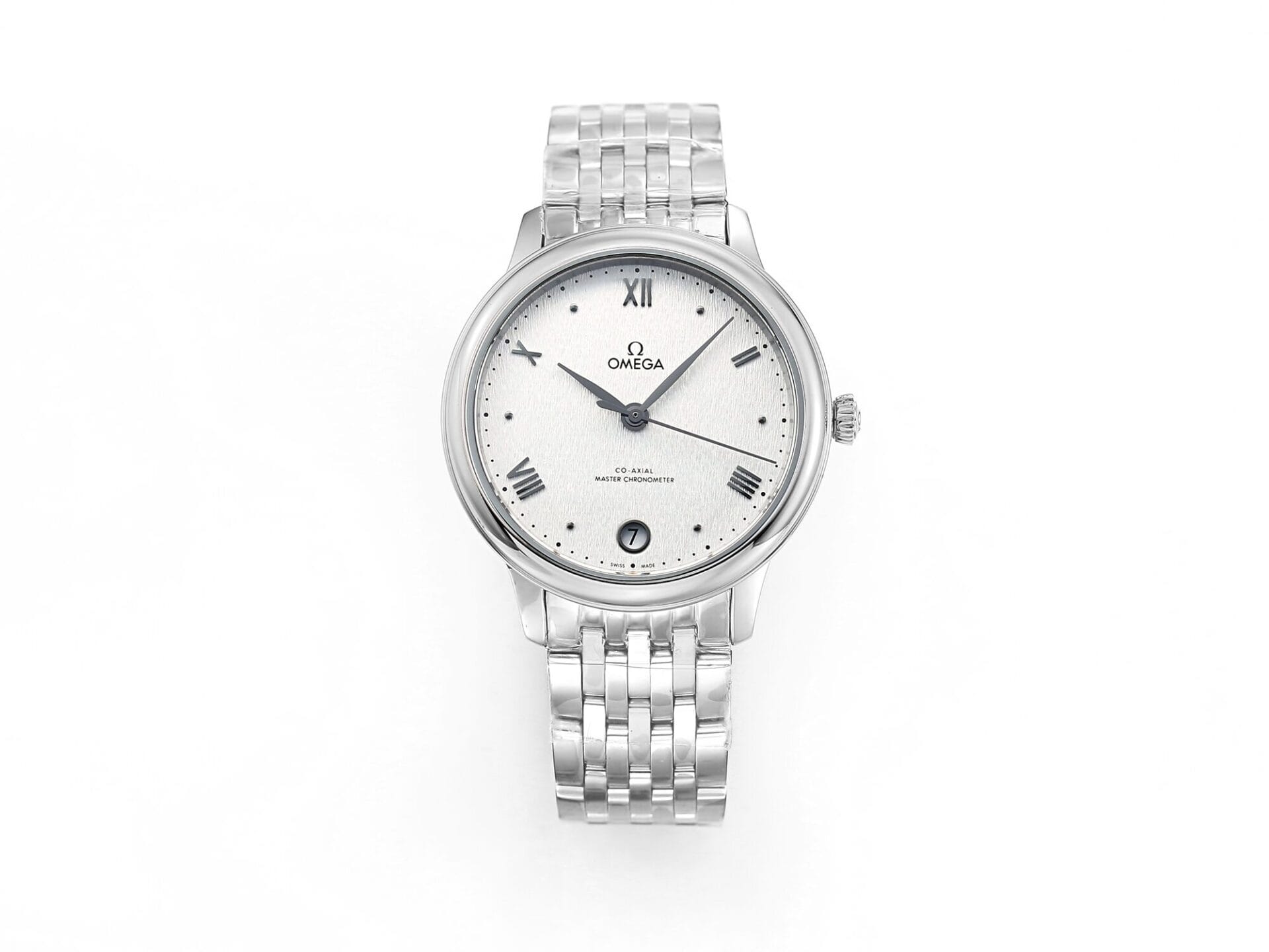 VSFactory (VSF) Omega De Ville Prestige 34mm Silver Dial Steel A8800 Movement