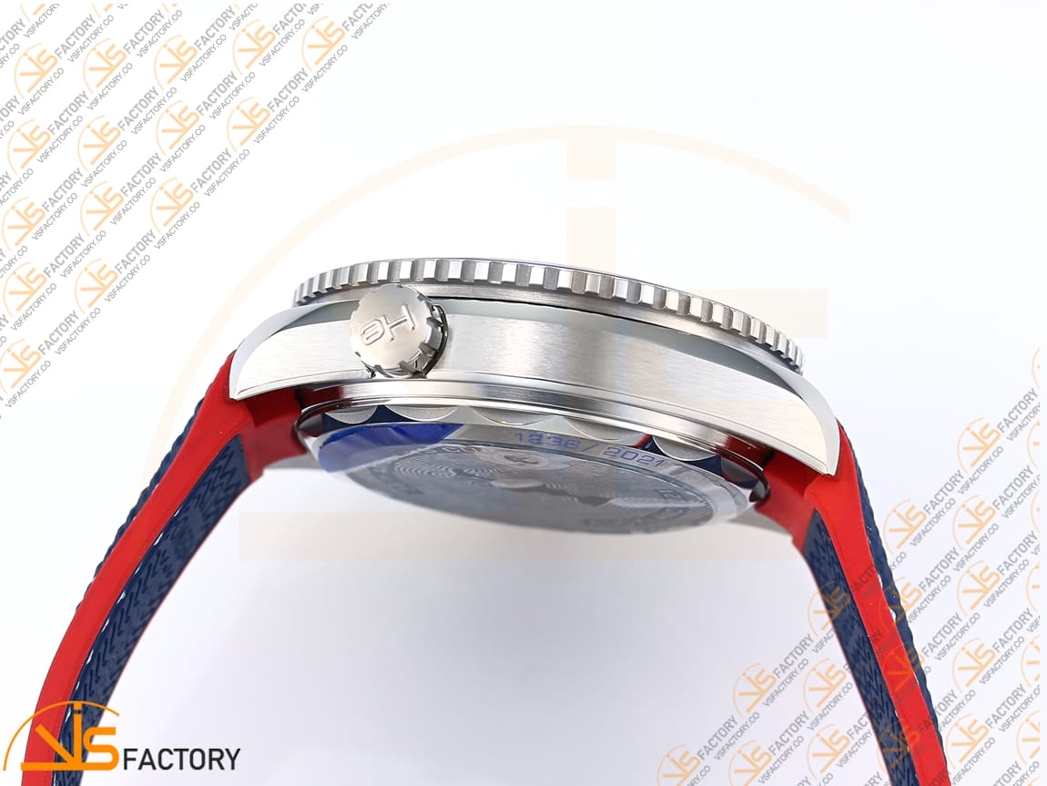 VSFactory (VSF) Omega Planet Ocean 43.5mm America’s Cup White Dial SS Case Rubber Strap A8900 Movement - 图片 10