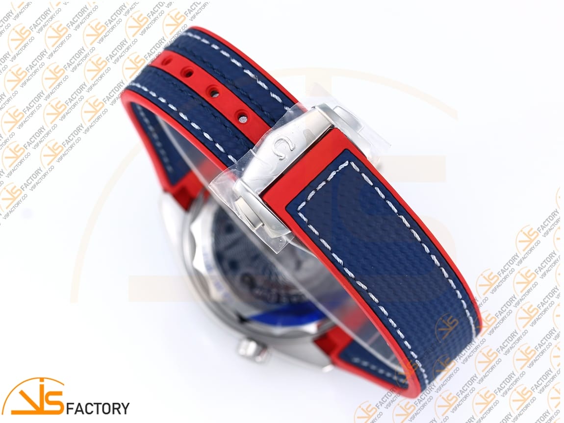 VSFactory (VSF) Omega Planet Ocean 43.5mm America’s Cup White Dial SS Case Rubber Strap A8900 Movement - 图片 14