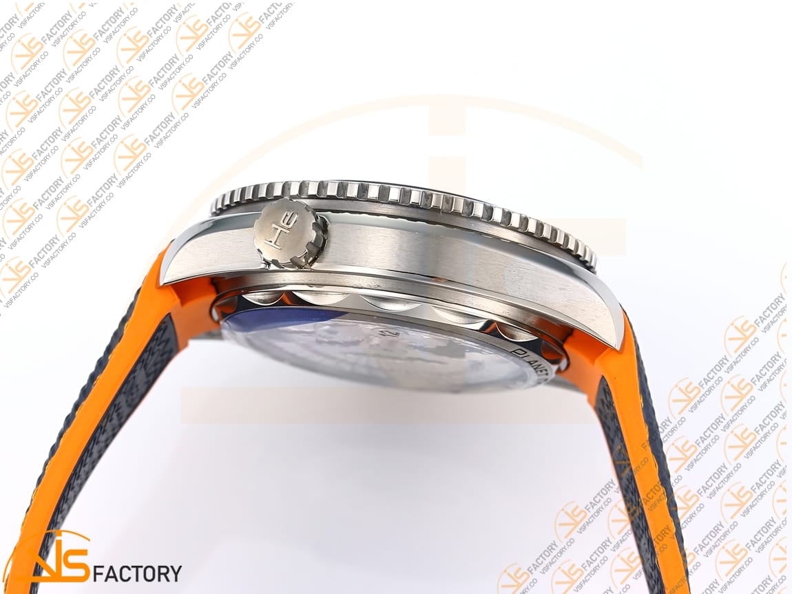VSFactory (VSF) Omega Planet Ocean 43.5mm Gray Dial SS Case Black Orange Bezel Nylon Strap A8900 Movement - 图片 10