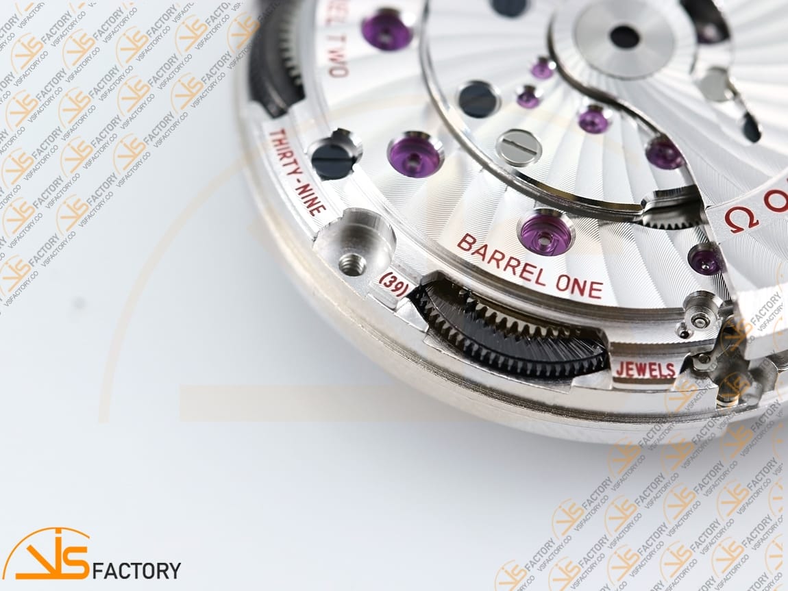 VSFactory (VSF) Omega Planet Ocean 43.5mm Gray Dial SS Case Black Orange Bezel Nylon Strap A8900 Movement - 图片 21