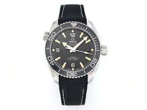 VSFactory (VSF) Omega Planet Ocean 43.5mm Gray Dial SS Case Gray Bezel Black Rubber Strap A8900 Movement