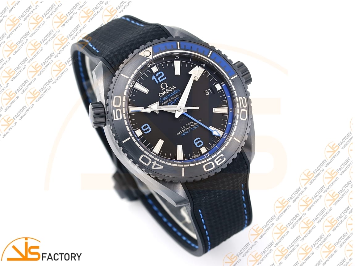 VSFactory (VSF) Omega Planet Ocean 45.5mm Deep Black Blue Dial Real Ceramic A8906 Movement - 图片 4