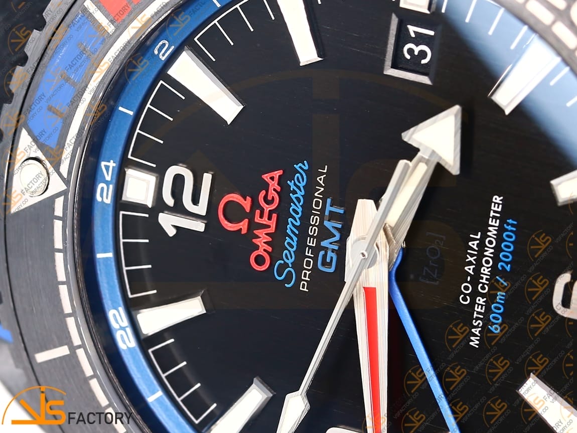 VSFactory (VSF) Omega Planet Ocean 45.5mm ETNZ Deep Black Real Ceramic A8906 Movement - 图片 7
