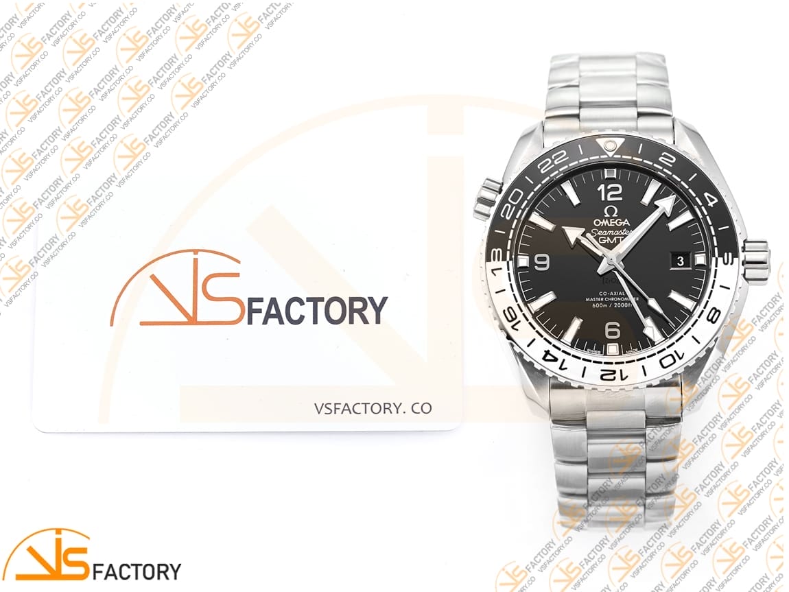 VSFactory (VSF) Omega Planet Ocean GMT 43.5mm Tai Chi Black Dial Steel A8906 Movement - 图片 2