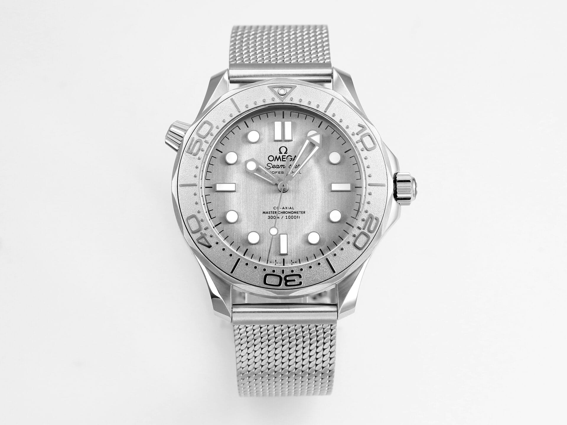VSFactory (VSF) Omega Seamaster 300M Silver Surfer Silver Dial Steel A8806 Movement