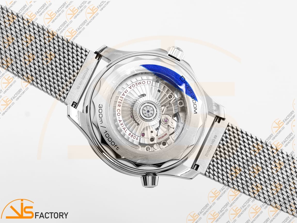 VSFactory (VSF) Omega Seamaster 300M Silver Surfer Silver Dial Steel A8806 Movement - 图片 14