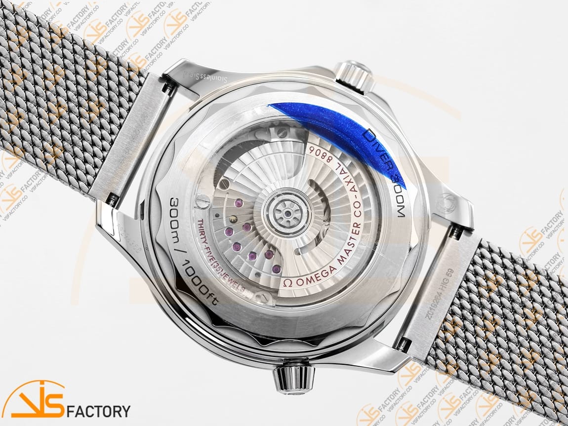 VSFactory (VSF) Omega Seamaster 300M Silver Surfer Silver Dial Steel A8806 Movement - 图片 15
