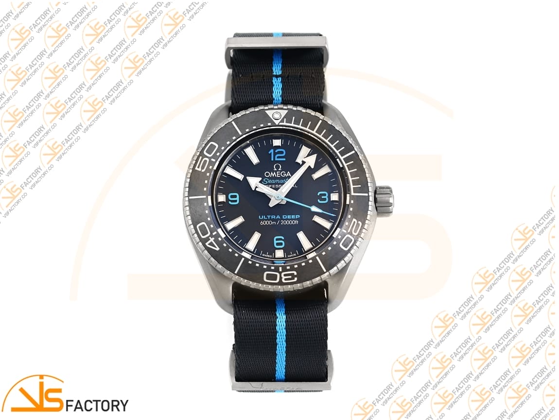 VSFactory (VSF) Omega Seamaster 6000M Ultra Deep Black Dial Steel A8912 Movement - 图片 3