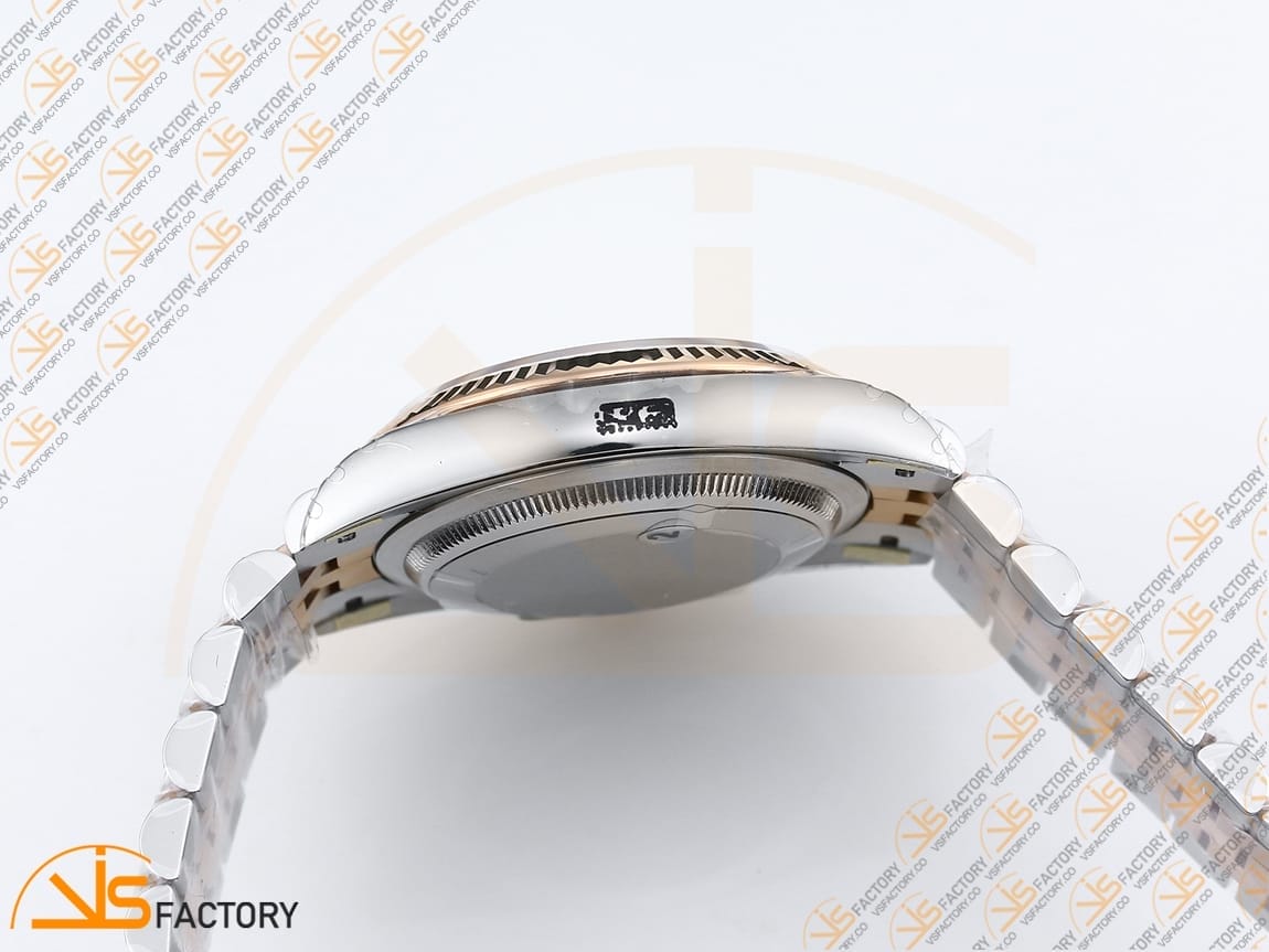 VSFactory (VSF) Rolex DateJust 36 116231 Gray Stick Dial 904L Steel and Rose Gold Jubilee Bracelet VS3235 Movement - 图片 13