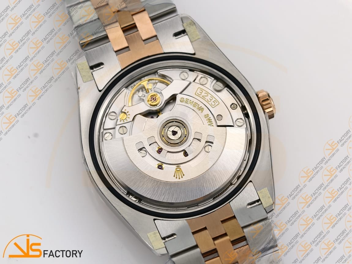 VSFactory (VSF) Rolex DateJust 36 116231 Gray Stick Dial 904L Steel and Rose Gold Jubilee Bracelet VS3235 Movement - 图片 17