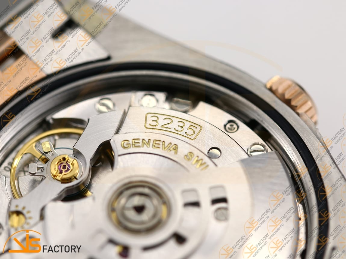 VSFactory (VSF) Rolex DateJust 36 116231 Gray Stick Dial 904L Steel and Rose Gold Jubilee Bracelet VS3235 Movement - 图片 26