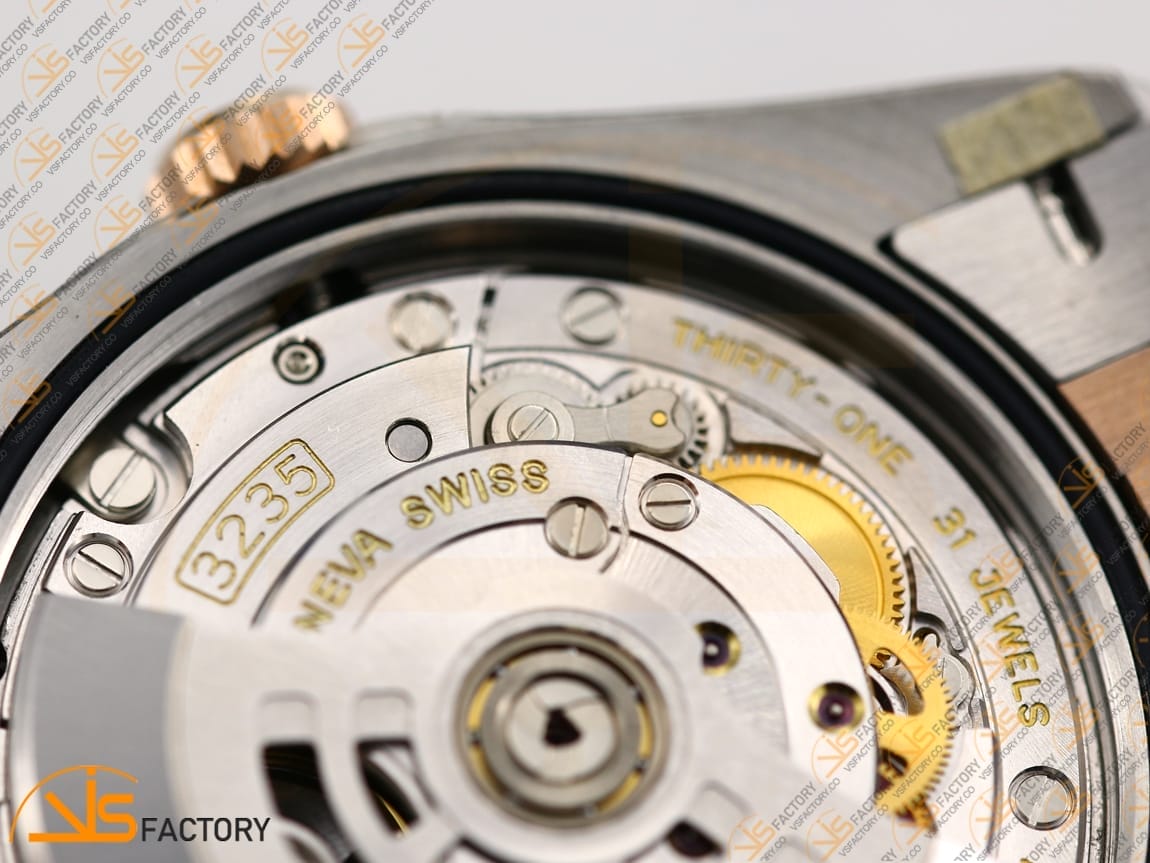 VSFactory (VSF) Rolex DateJust 36 116231 Gray Stick Dial 904L Steel and Rose Gold Jubilee Bracelet VS3235 Movement - 图片 27