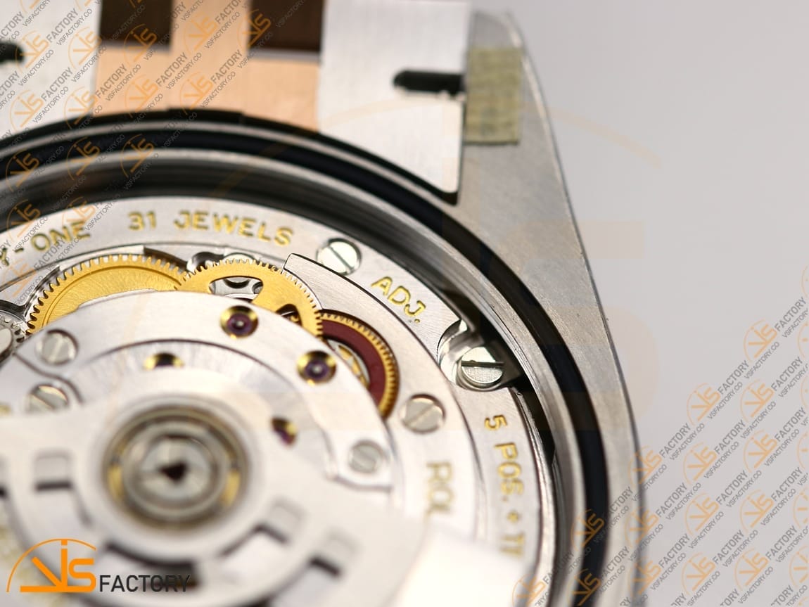 VSFactory (VSF) Rolex DateJust 36 116231 Gray Stick Dial 904L Steel and Rose Gold Jubilee Bracelet VS3235 Movement - 图片 28