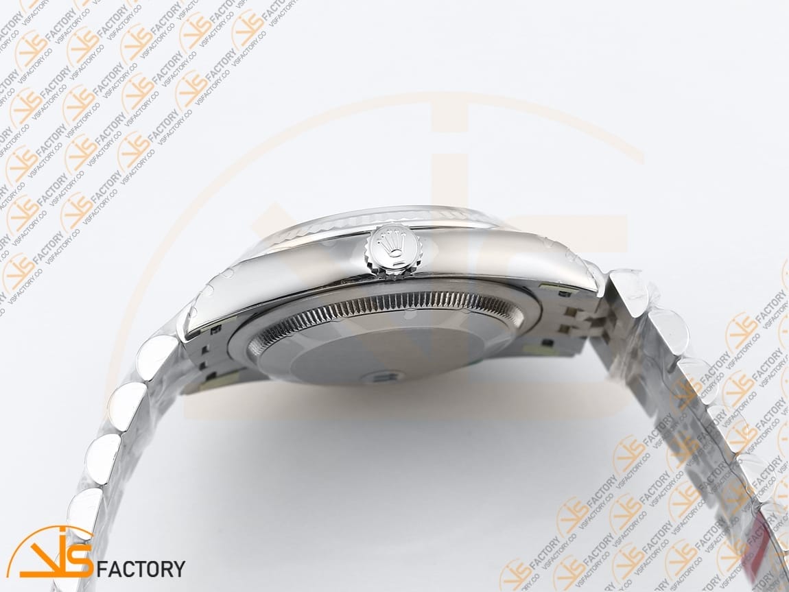 VSFactory (VSF) Rolex DateJust 36 126234 Blue Stick Dial 904L Steel Jubilee Bracelet VS3235 Movement - 图片 9