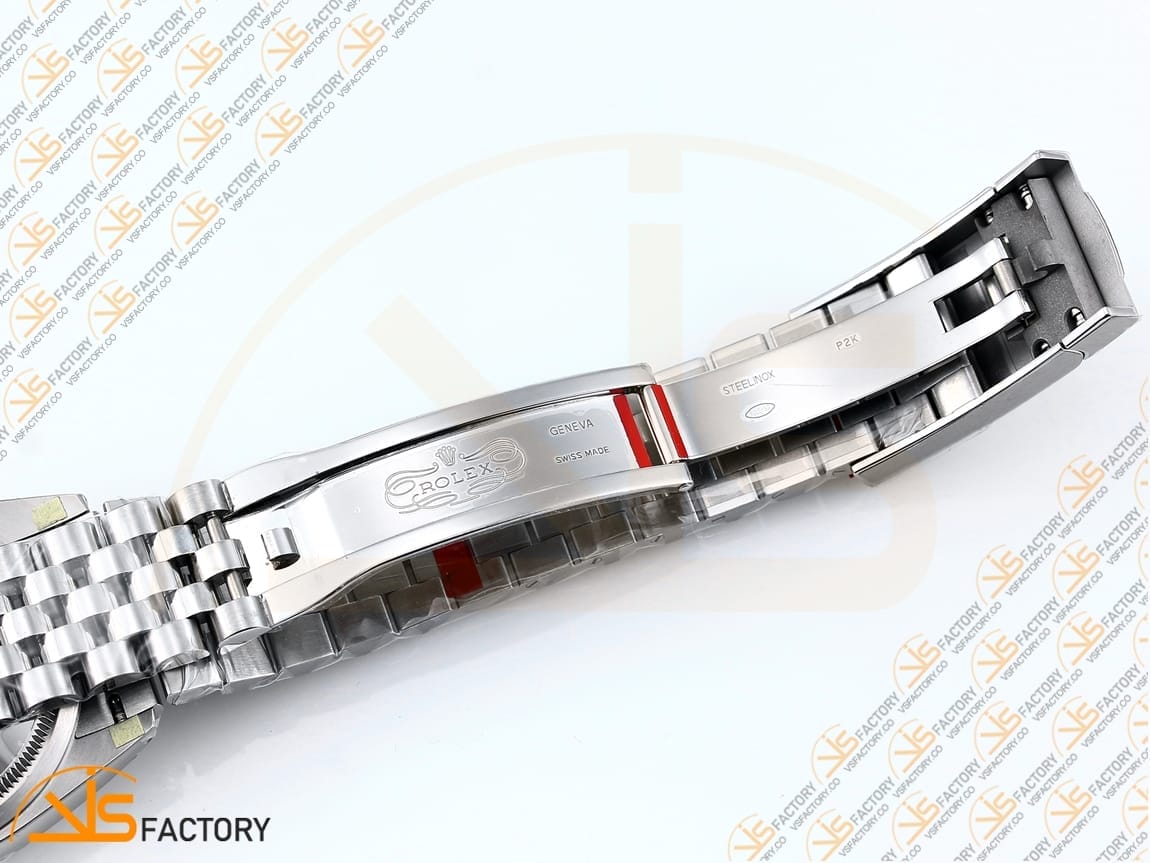VSFactory (VSF) Rolex DateJust 36 126234 Green Leaf Diamonds Dial 904L Steel Jubilee Bracelet VS3235 Movement - 图片 12
