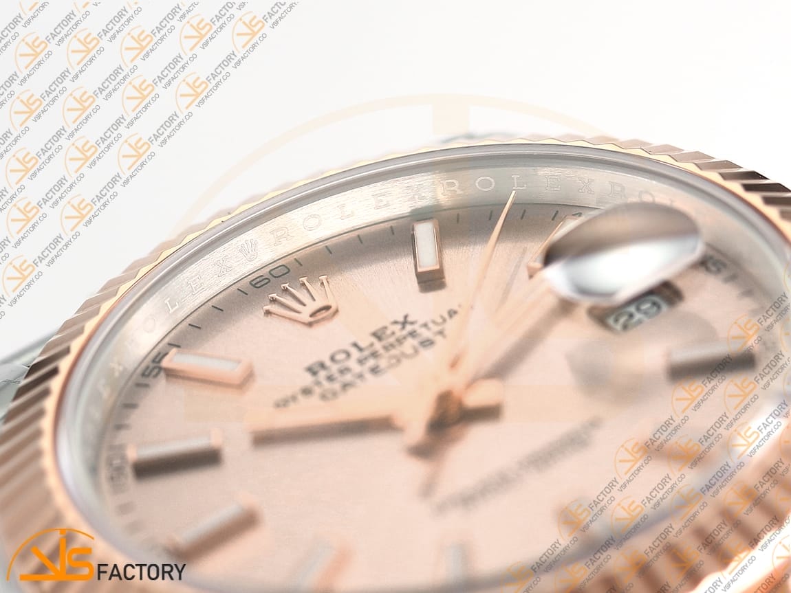 VSFactory (VSF) Rolex Datejust 41 126331 Rose Gold Dial – 904L Steel / VS3235 Movement - 图片 8