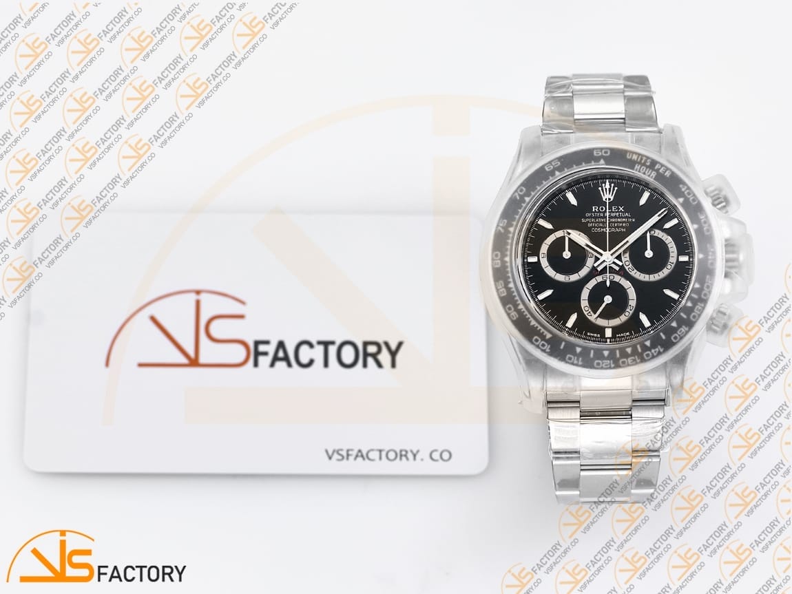 VSFactory (VSF) Rolex Daytona 126500 Black Dial – 904L Steel / DD4131 Movement - 图片 2