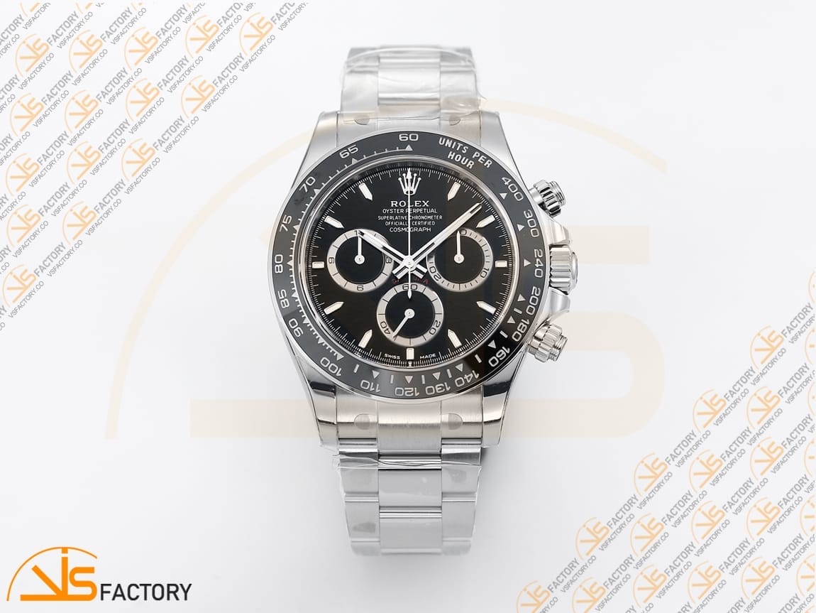 VSFactory (VSF) Rolex Daytona 126500 Black Dial – 904L Steel / DD4131 Movement - 图片 3