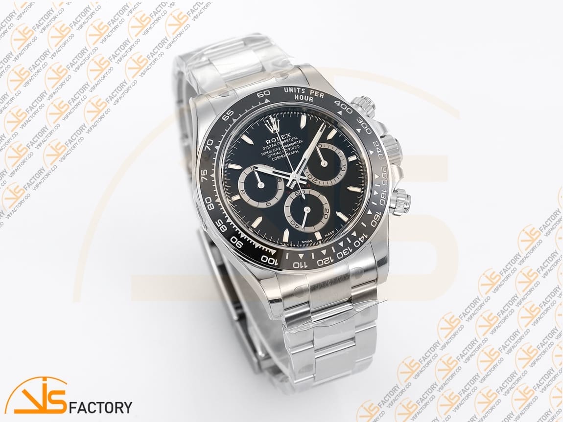 VSFactory (VSF) Rolex Daytona 126500 Black Dial – 904L Steel / DD4131 Movement - 图片 4