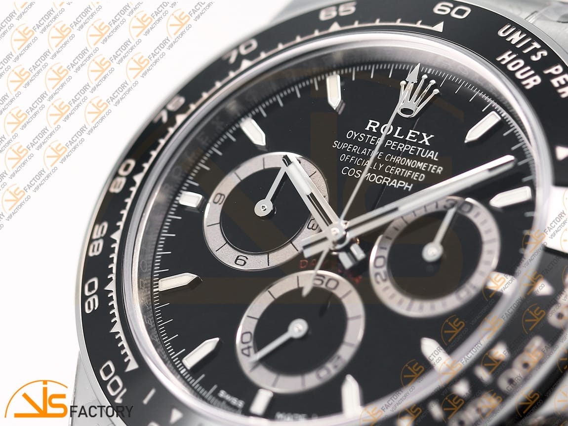 VSFactory (VSF) Rolex Daytona 126500 Black Dial – 904L Steel / DD4131 Movement - 图片 7