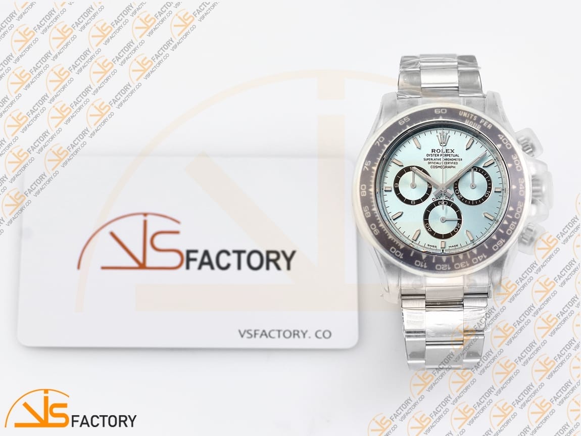 VSFactory (VSF) Rolex Daytona 126506 Ice Blue Dial – 904L Steel / VS4131 Movement(Weighted) - 图片 2