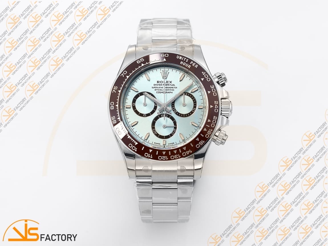 VSFactory (VSF) Rolex Daytona 126506 Ice Blue Dial – 904L Steel / VS4131 Movement(Weighted) - 图片 3