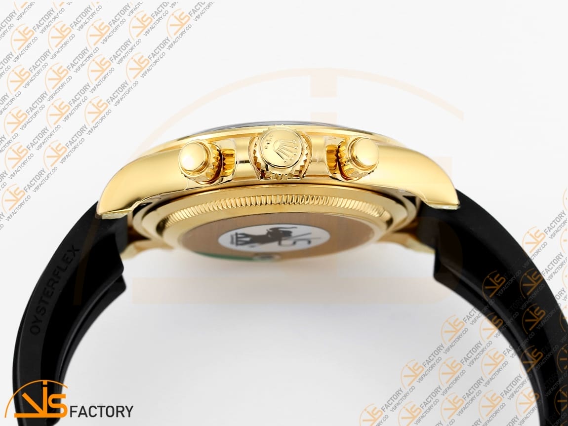 VSFactory (VSF) Rolex Daytona 126518 White Dial Yellow Gold Oysterflex DD4801 Movement - 图片 9