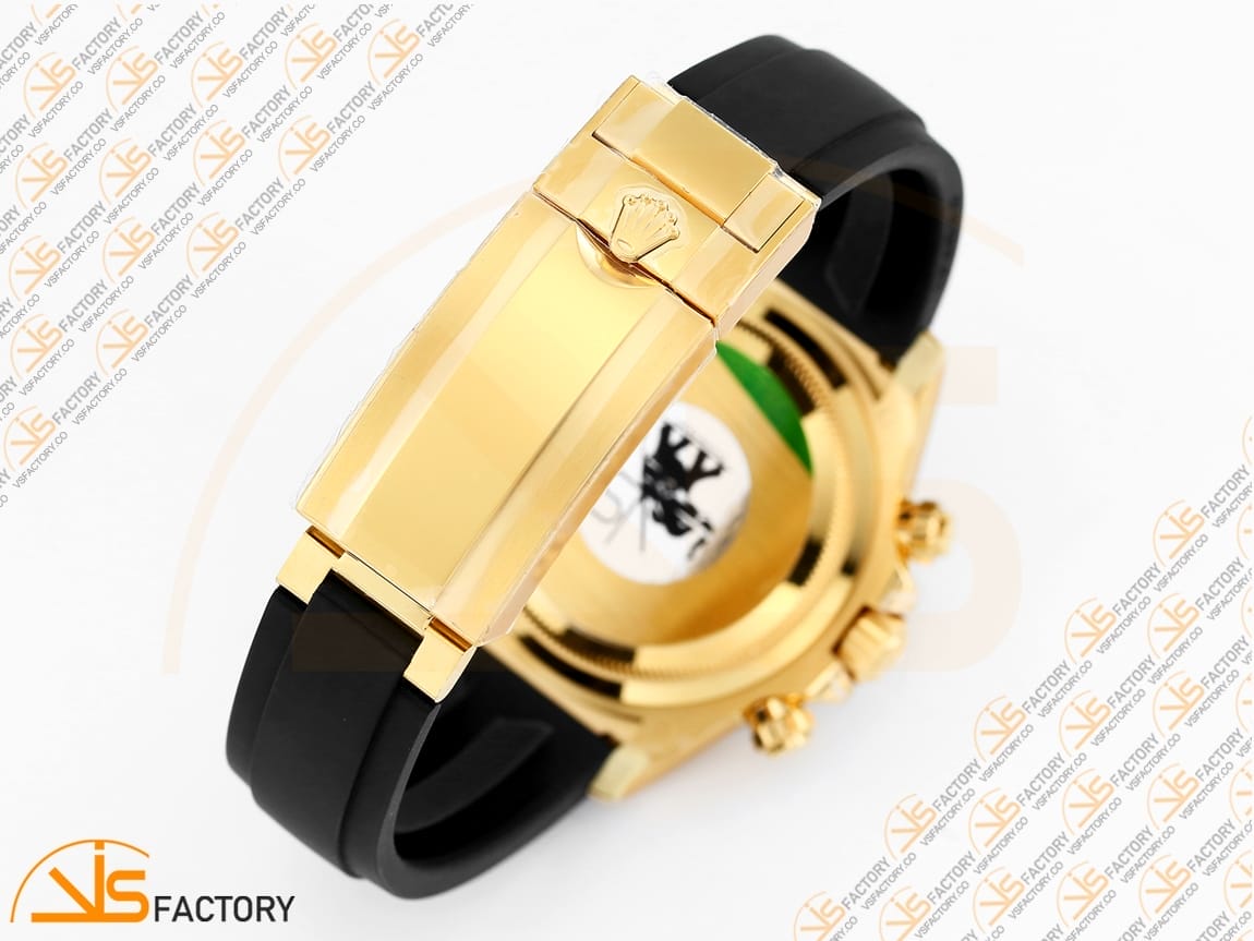 VSFactory (VSF) Rolex Daytona 126518 White Dial Yellow Gold Oysterflex DD4801 Movement - 图片 13