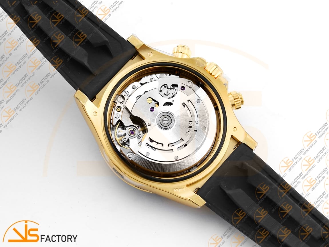 VSFactory (VSF) Rolex Daytona 126518 White Dial Yellow Gold Oysterflex DD4801 Movement - 图片 15